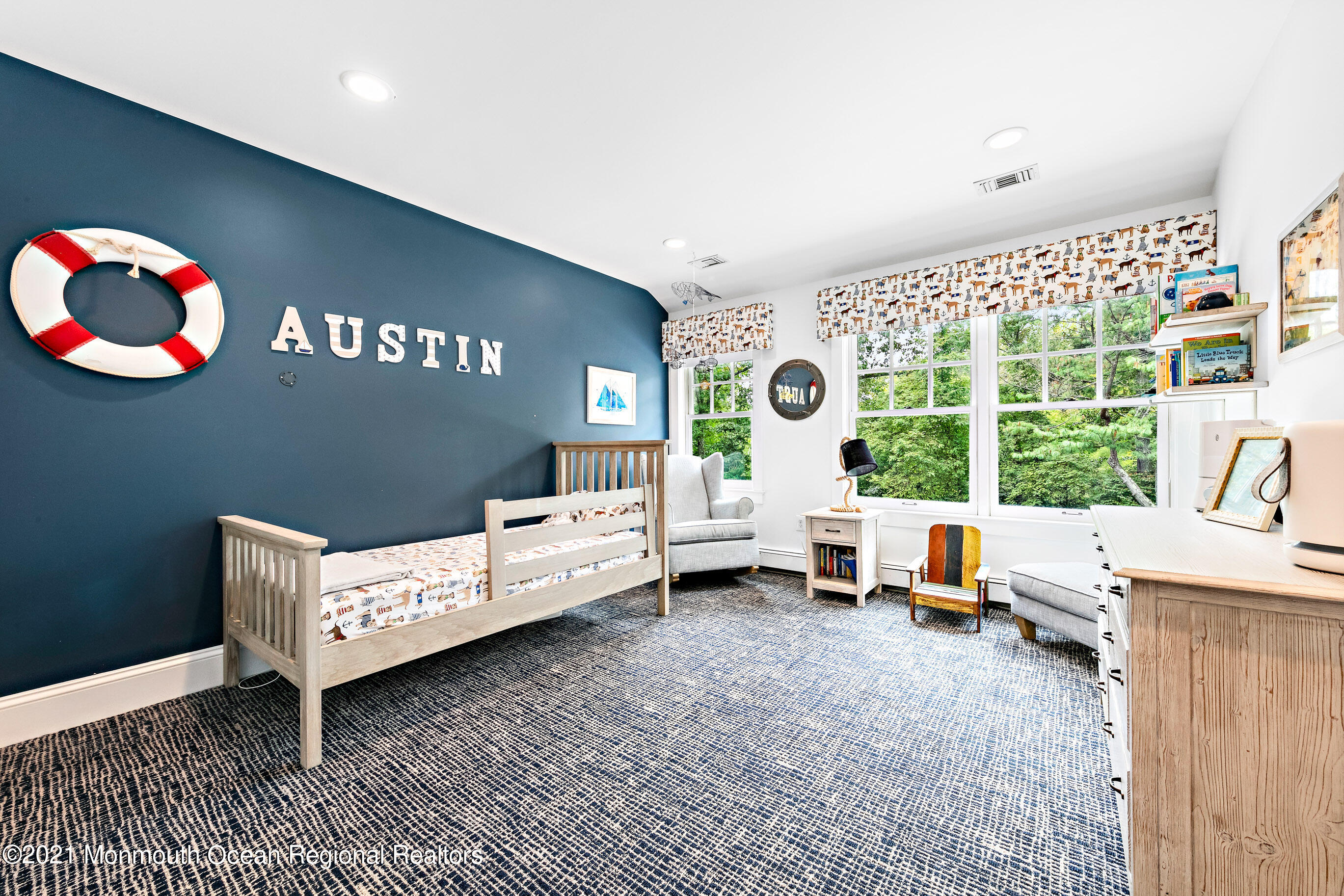 43 Muhlenbrink Road Colts Neck, NJ 07722 - Photo 57 of 89 a living room with furniture and a floor to ceiling window