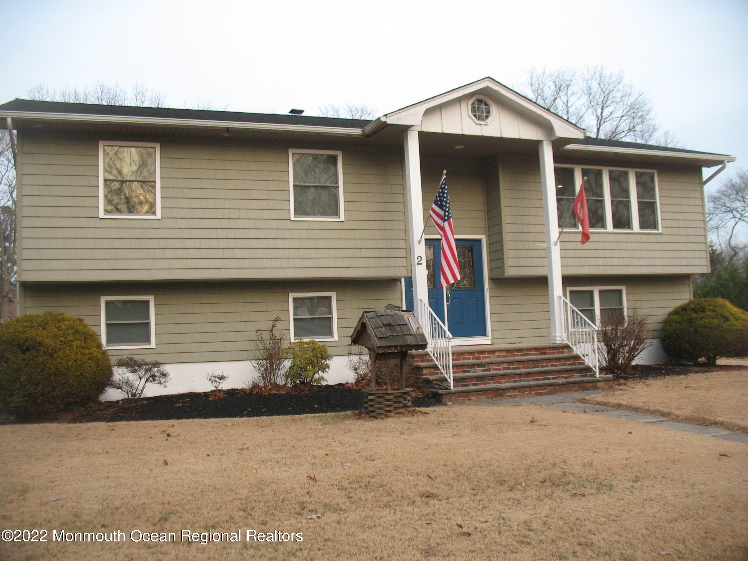 2 Godell Drive Howell, NJ 07731 - Photo 3 of 35 a front view of a house with a yard