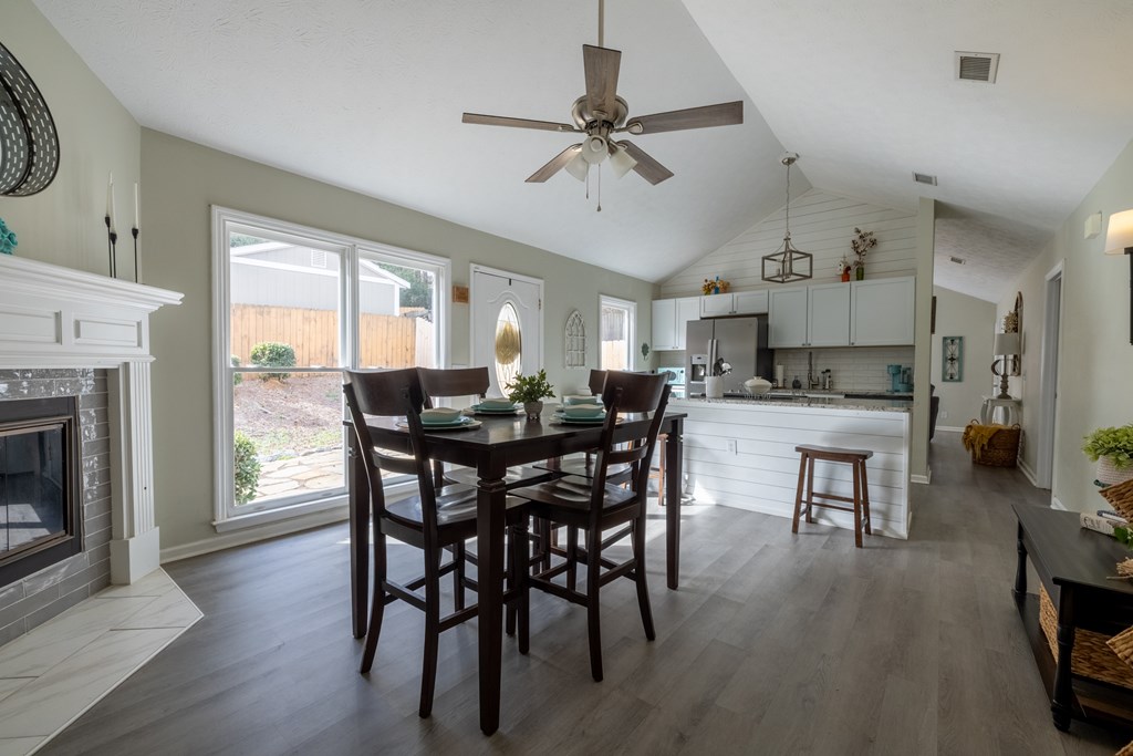 140 Maplebrook Court Columbus, GA 31904 - Photo 9 of 29 a view of a dining room with furniture window and wooden floor