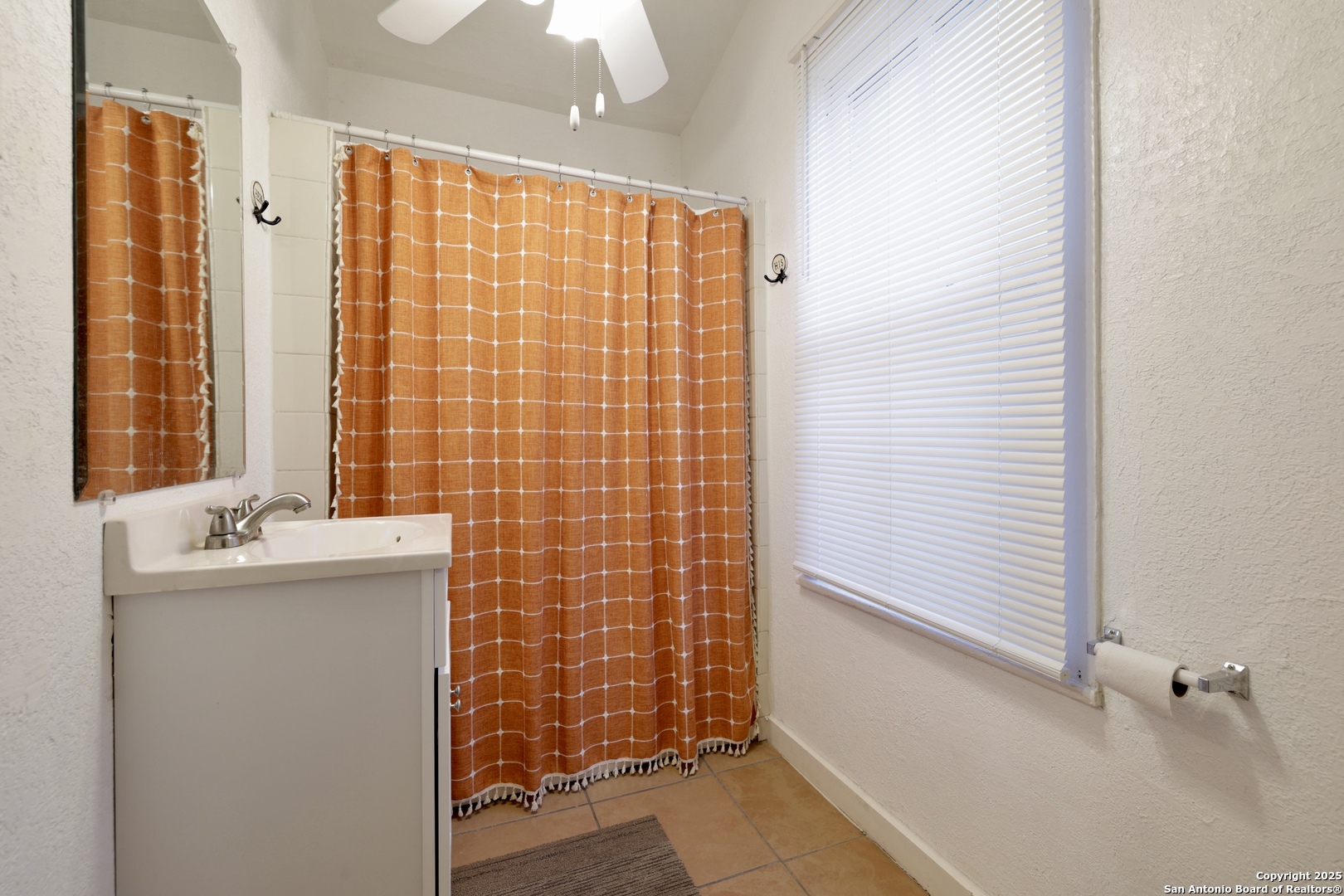410 Riddle Street San Antonio, TX 78210 - Photo 16 of 22 a bathroom with a shower and a sink