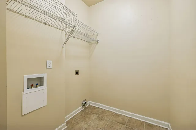 a view of a room with rack on the wall