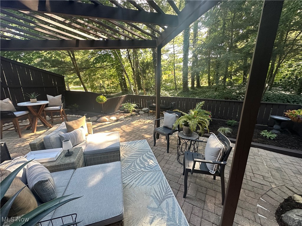 565 Hampton Ridge Drive Akron, OH 44313 - Photo 23 of 24 WOODED VIEWS FROM PATIO.