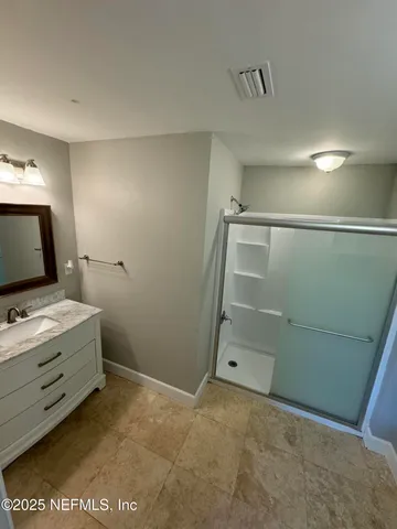 a room with storage and utility room
