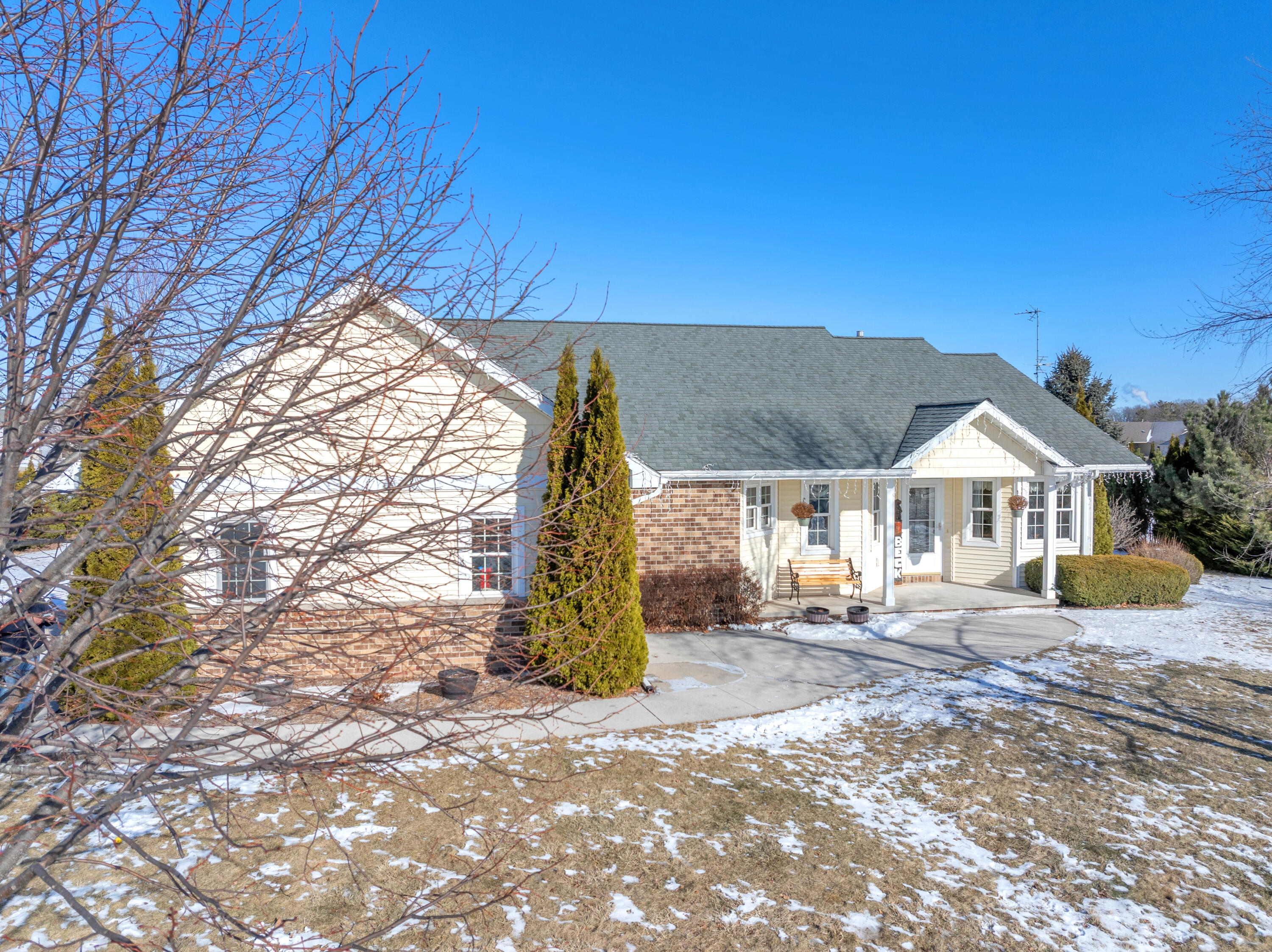 5735 Wind Dancer Court Sheboygan, WI 53081 - Photo 25 of 38 Front Aerial 1-1