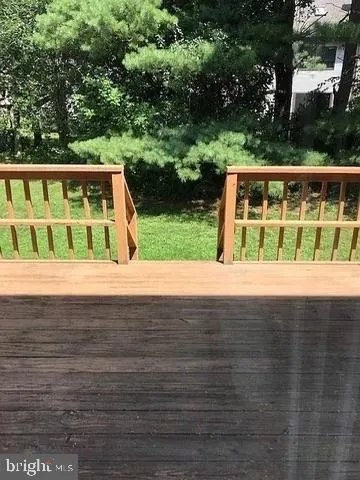 a view of outdoor space and deck