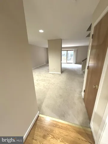 a view of empty room