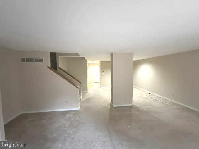 a view of empty room