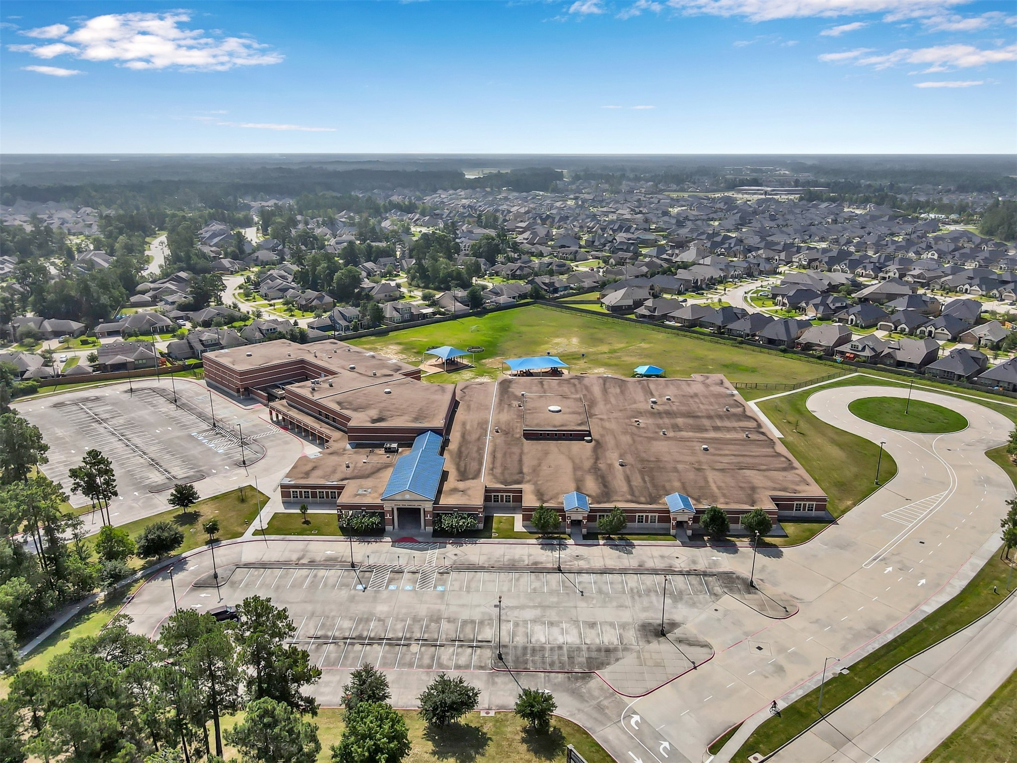 3465 Stablewood Grove Lane Spring, TX 77386 - Photo 50 of 50 an aerial view of a house
