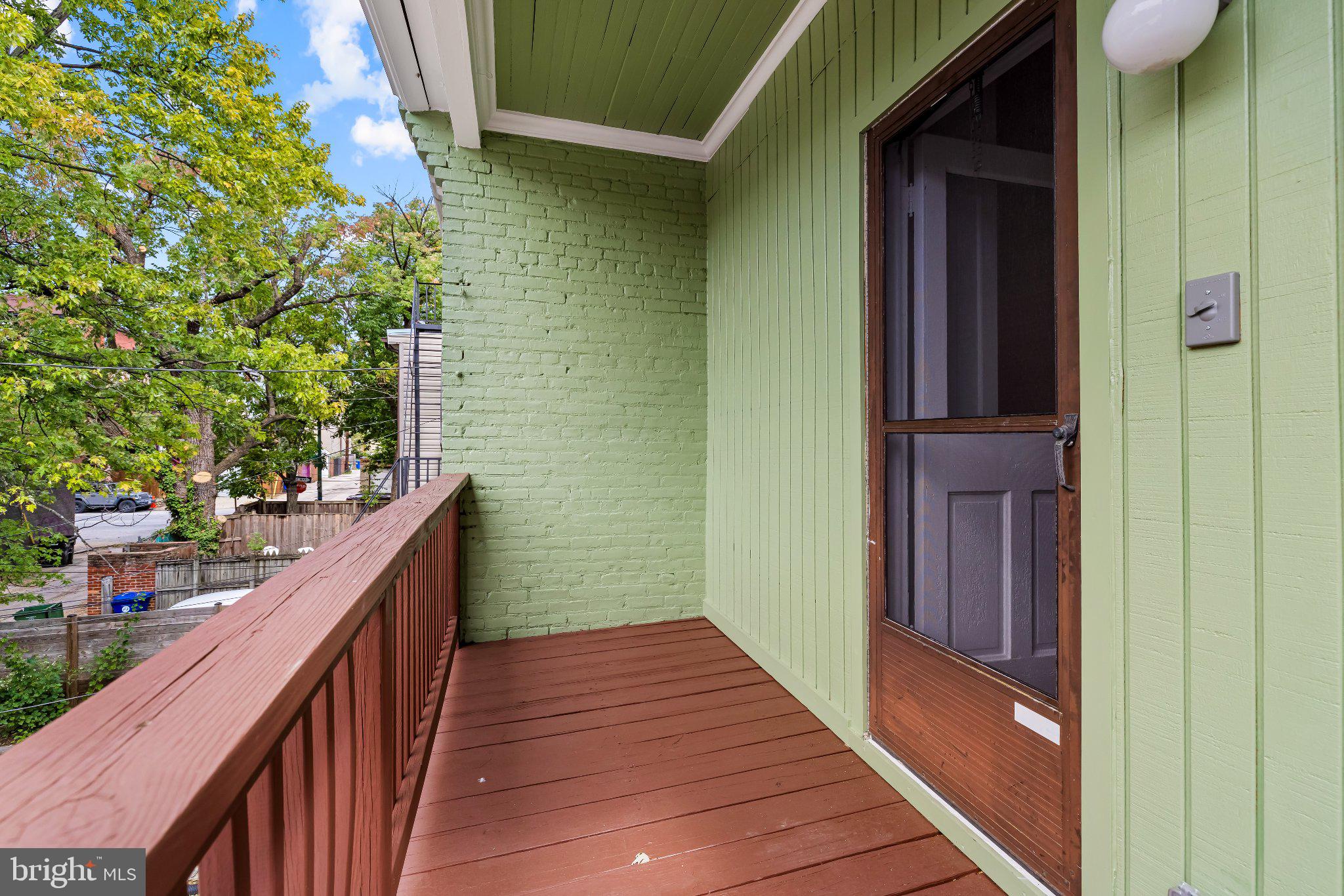 2736 North Calvert Street Baltimore, MD 21218 - Photo 58 of 86 Private Rear Porch Access