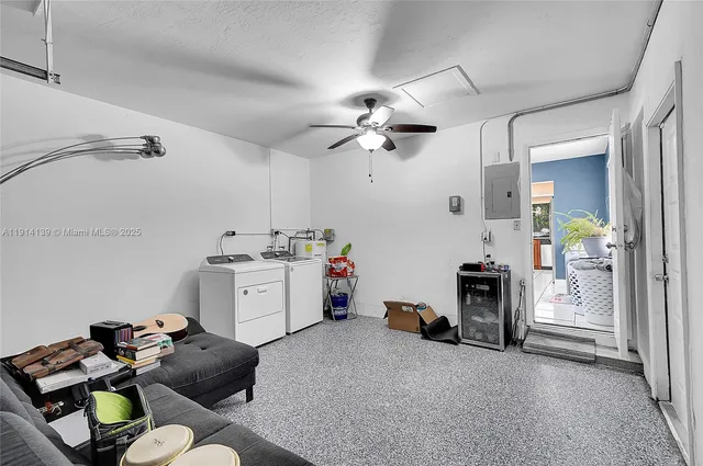 a view of a house with a backyard and a patio