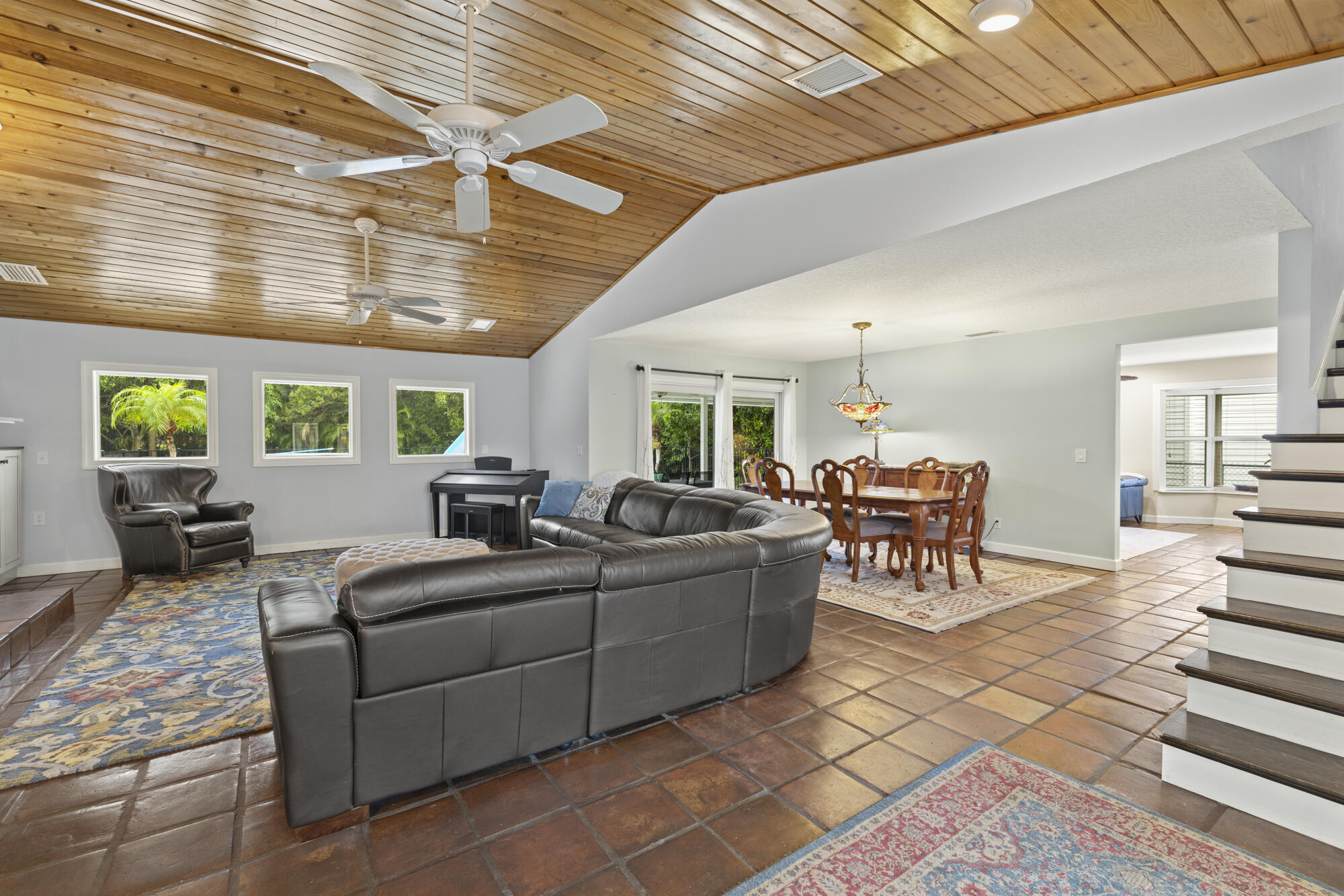 6595 Wood Lake Road Jupiter, FL 33458 - Photo 4 of 53 High Volume Ceilings
