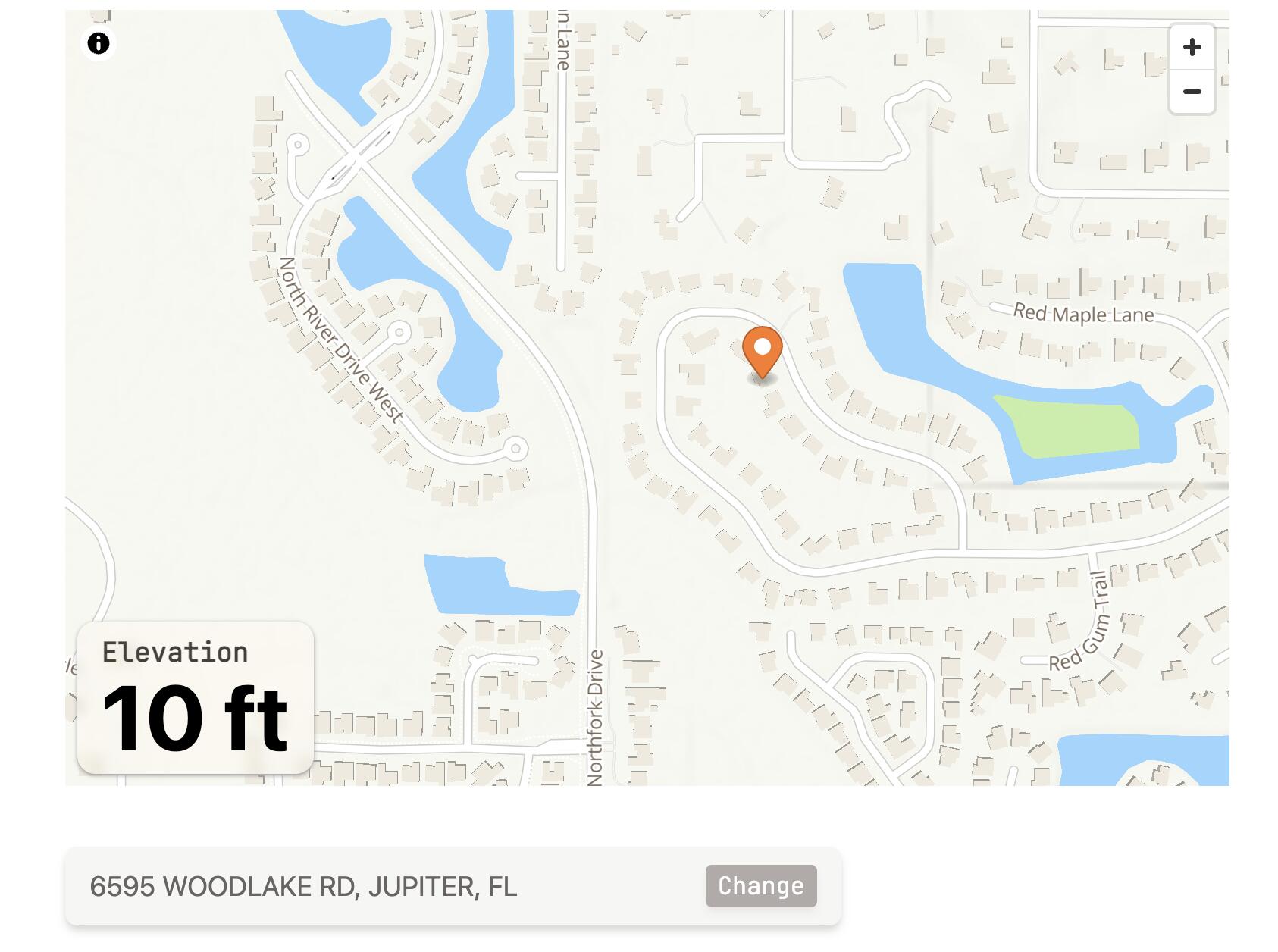6595 Wood Lake Road Jupiter, FL 33458 - Photo 52 of 53 10 FT Elevation