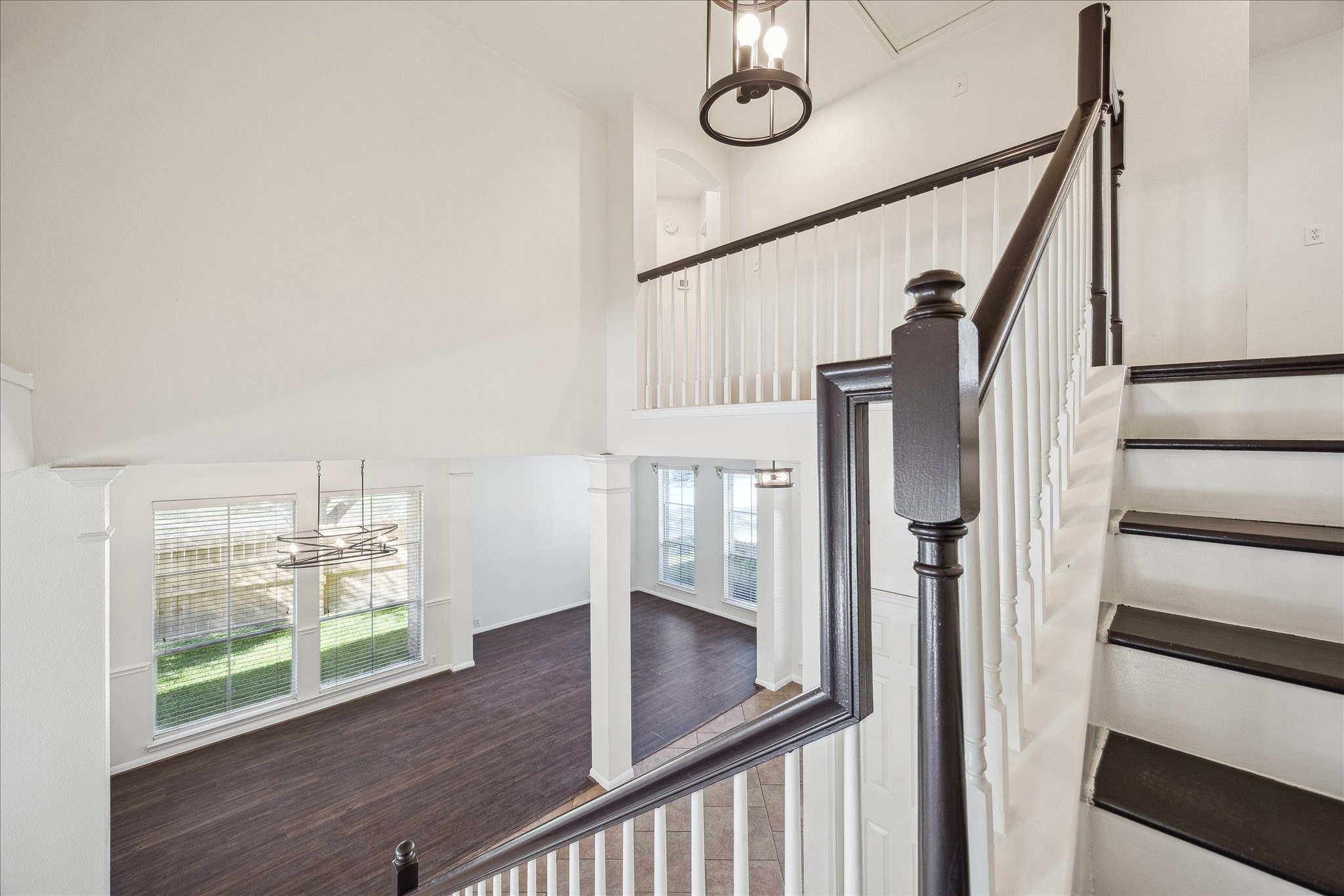 12831 Dove Point Lane Houston, TX 77041 - Photo 40 of 49 a view of front door and wooden floor