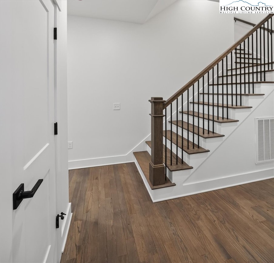 20 Busic Ridge Sparta, NC 28675 - Photo 43 of 50 a view of entryway with wooden floor