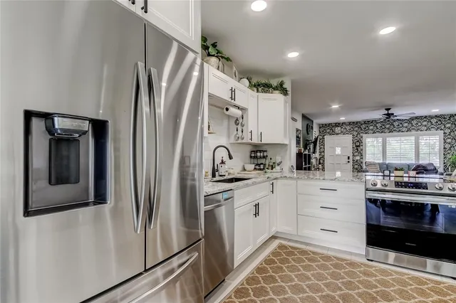 a room with storage and utility