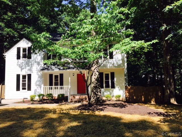 1405 Lockett Ridge Road Midlothian, VA 23114 - Photo 1 of 22 Exterior features front porch, concrete driveway a