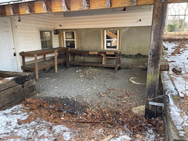 191 Lancaster Road Berlin, MA 01503 - Photo 3 of 22 a backyard of a house with barbeque oven table and chairs