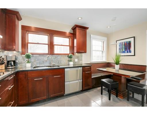 95 Welland Road Brookline, MA 02445 - Photo 11 of 28 a kitchen with a sink cabinets and window