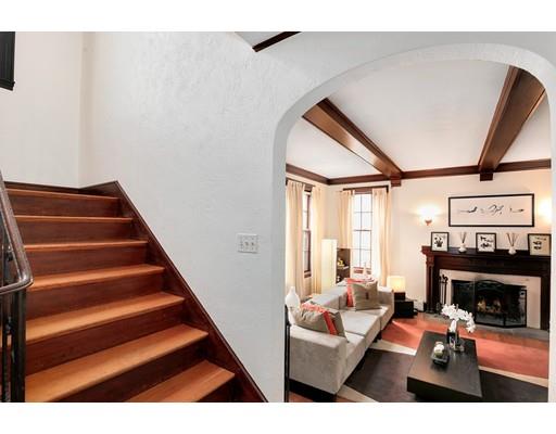 95 Welland Road Brookline, MA 02445 - Photo 9 of 28 a view of entryway and hall with wooden floor