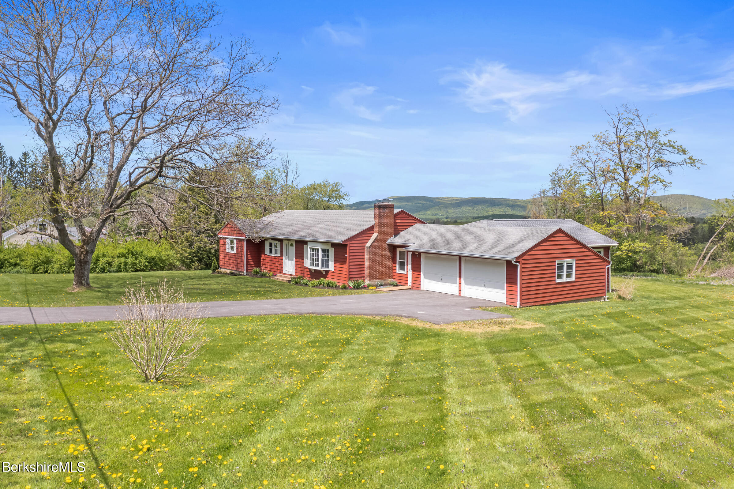 79 View Drive Richmond, MA 01201 - Photo 33 of 34 a view of a house with a big yard
