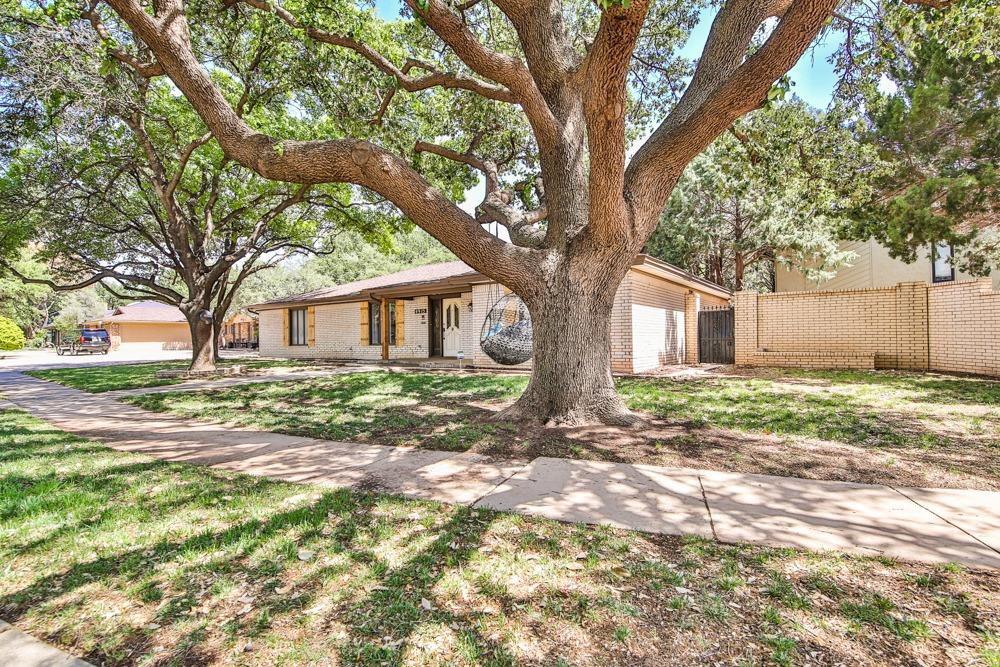 4915 79th Street Lubbock, TX 79424 - Photo 3 of 37 a tree in the house next to a yard