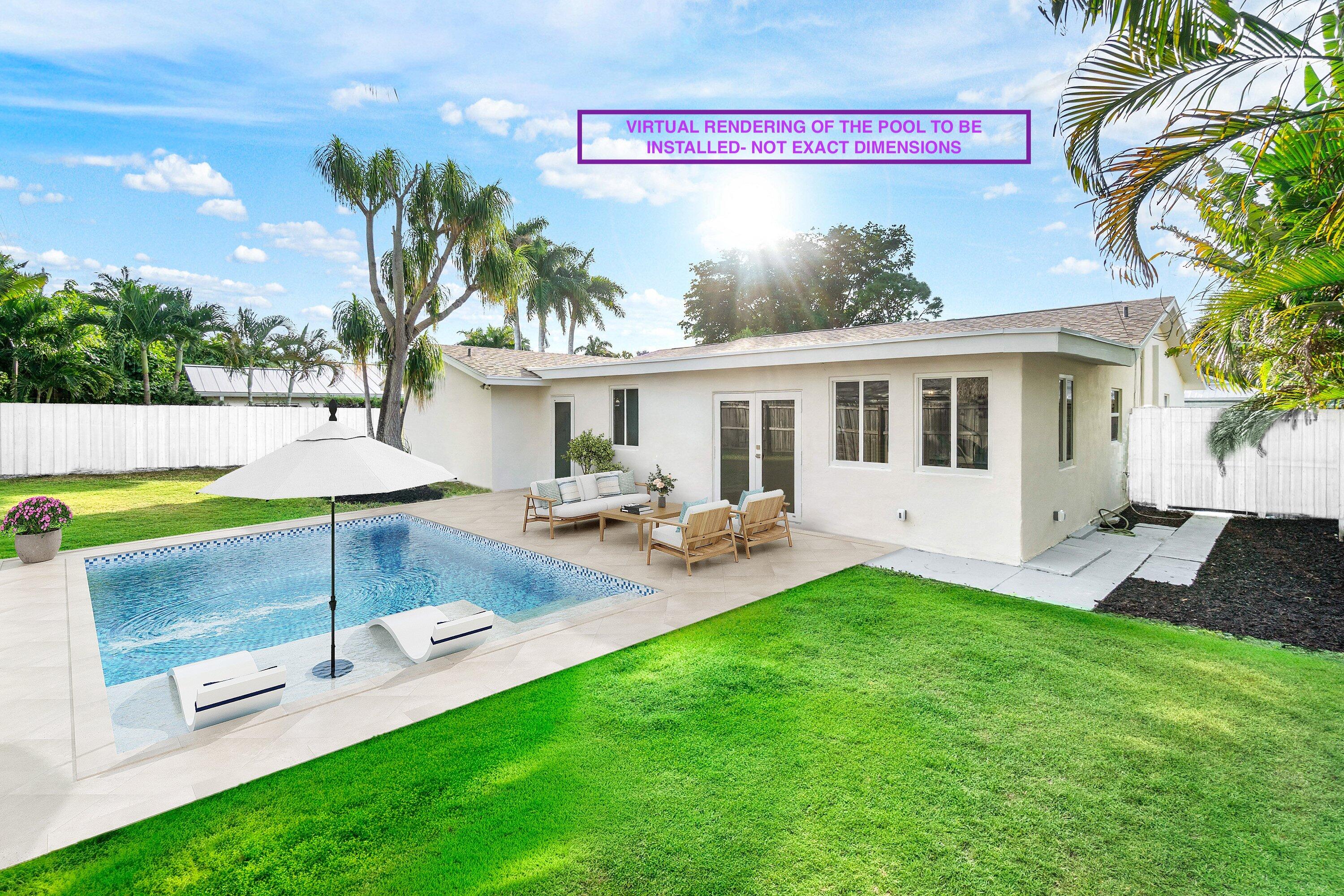 2634 Southwest 5th Street Boynton Beach, FL 33435 - Photo 3 of 57 a view of a house with a yard and sitting area