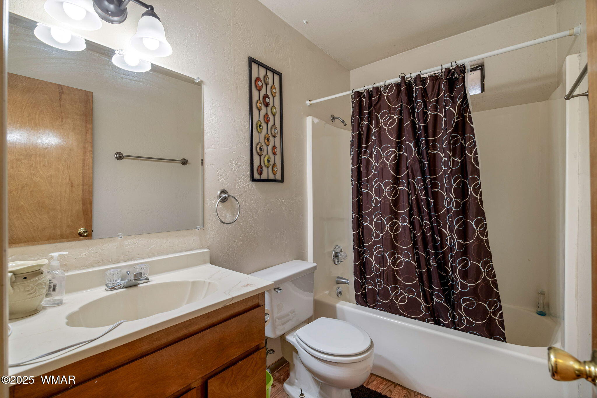 2051 Lumber Valley Road Overgaard, AZ 85933 - Photo 17 of 30 a bathroom with a sink toilet and shower