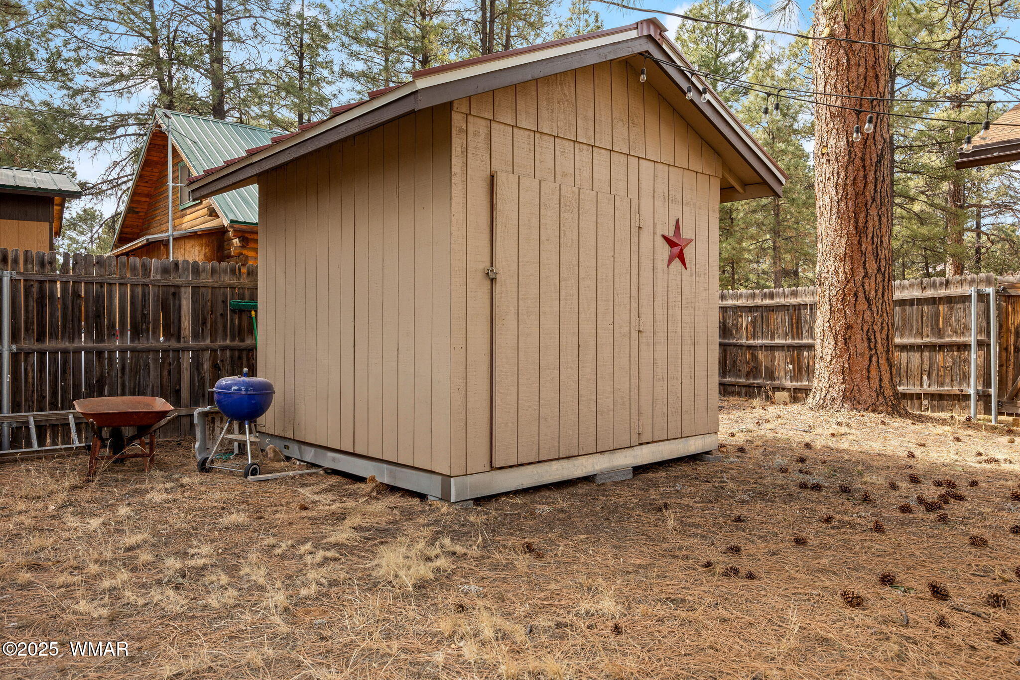 2051 Lumber Valley Road Overgaard, AZ 85933 - Photo 22 of 30 a view of a house with backyard and sitting area