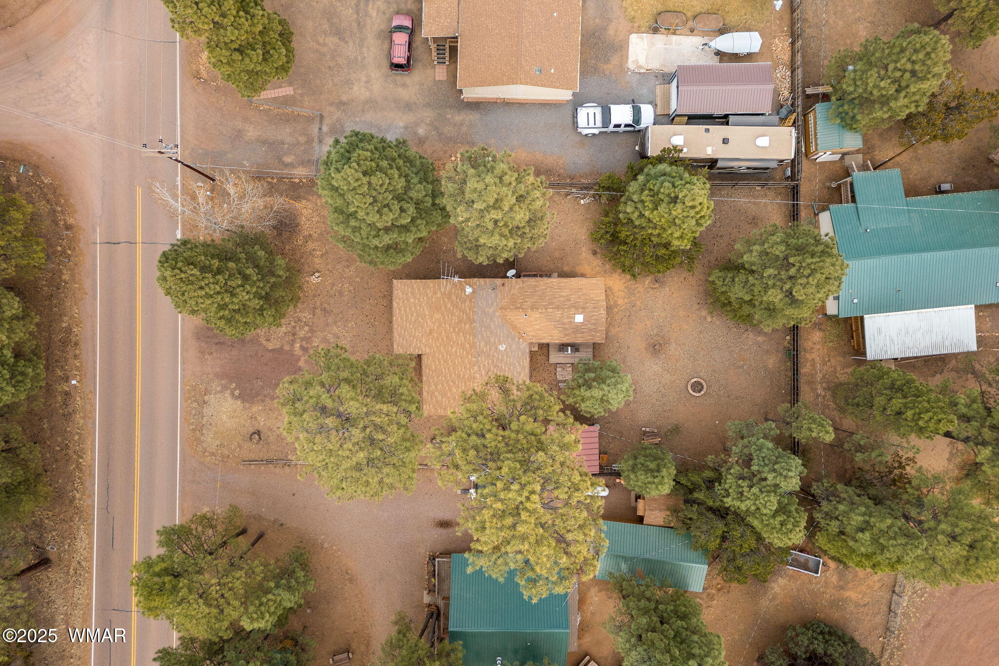 2051 Lumber Valley Road Overgaard, AZ 85933 - Photo 25 of 30 an aerial view of a house