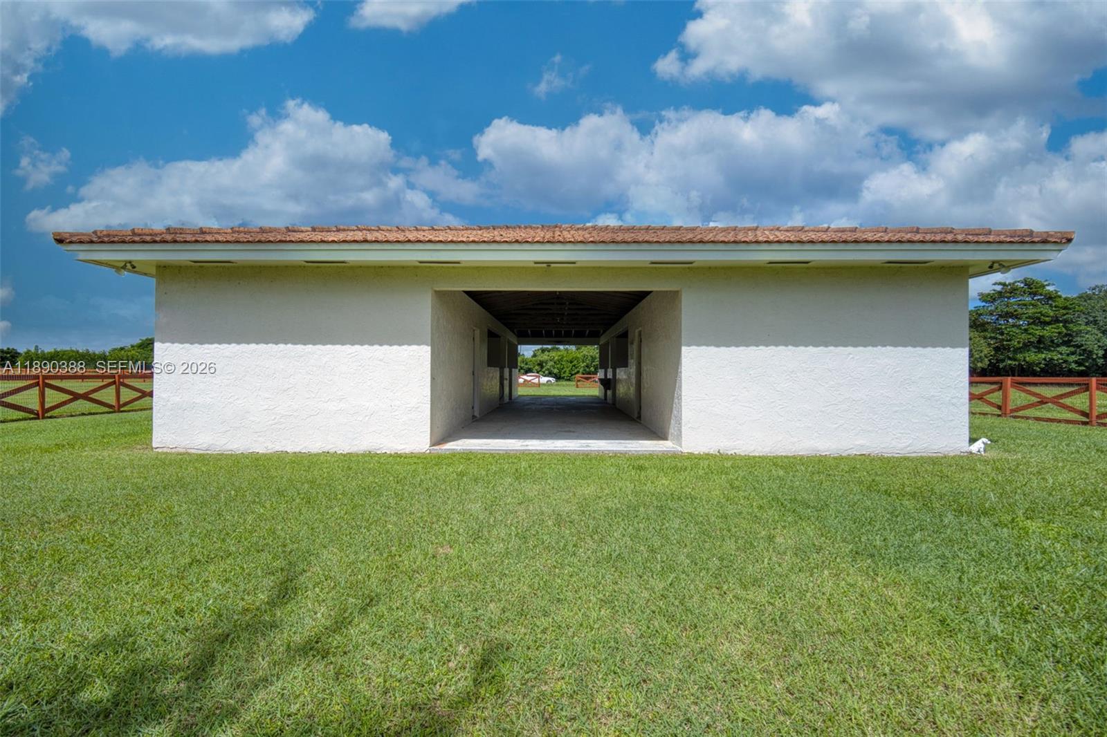27743 Southwest 172nd Place Homestead, FL 33031 - Photo 27 of 35 a front view of house with yard and entertaining space