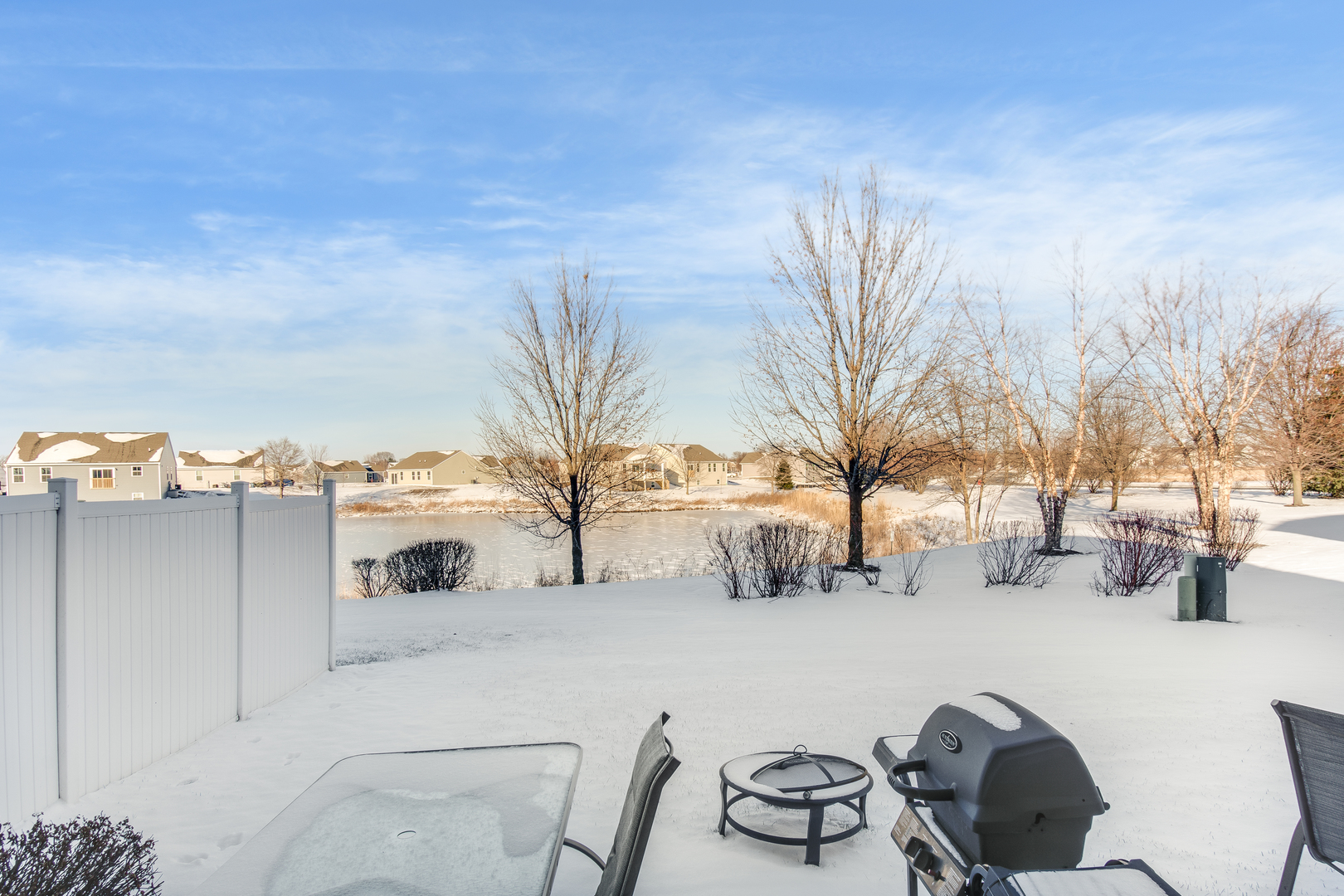 2765 Crooker Drive Yorkville, IL 60560 - Photo 21 of 21 a view of roof and covered with snow in front of house