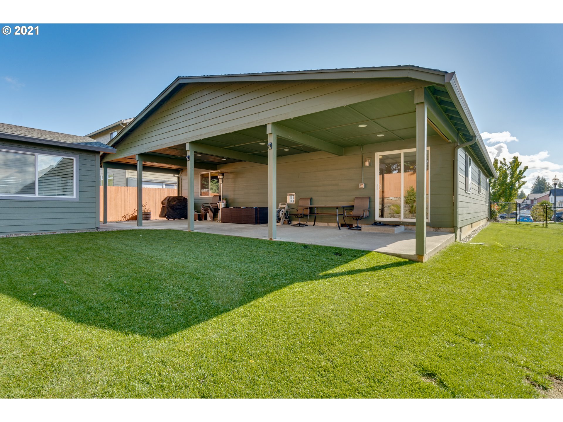 1508 North 8th Way Ridgefield, WA 98642 - Photo 22 of 26 a view of a house with a backyard