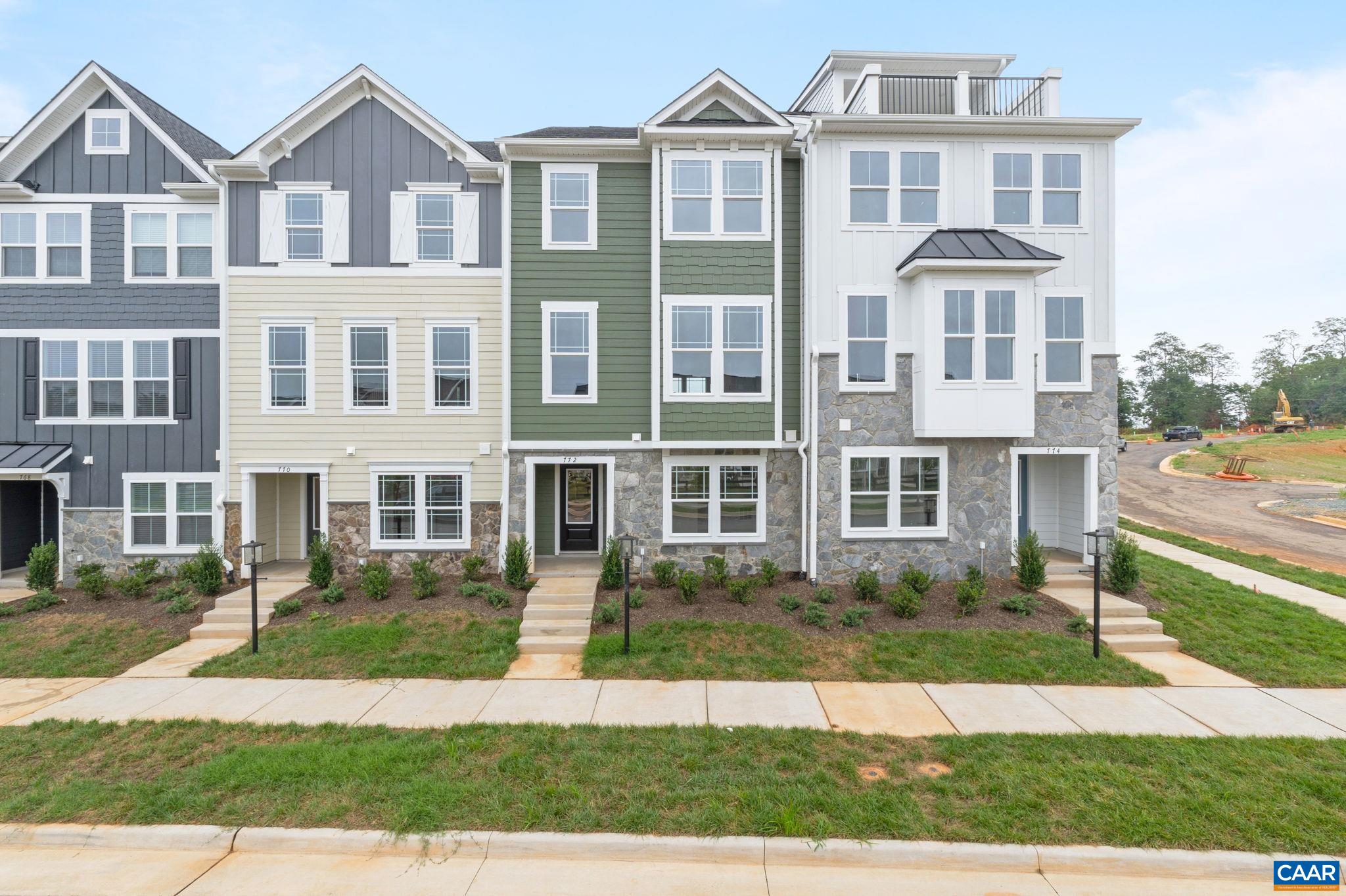 135 Park Ridge Drive Crozet, VA 22932 - Photo 2 of 46 a front view of residential houses