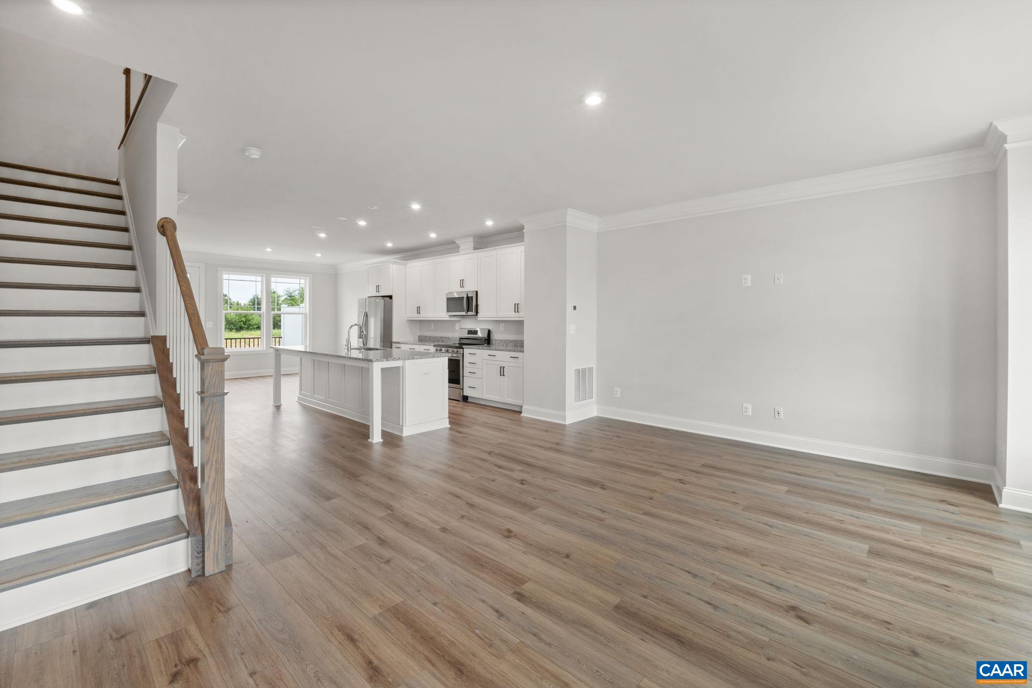 135 Park Ridge Drive Crozet, VA 22932 - Photo 25 of 46 a view of kitchen with cabinets and wooden floor
