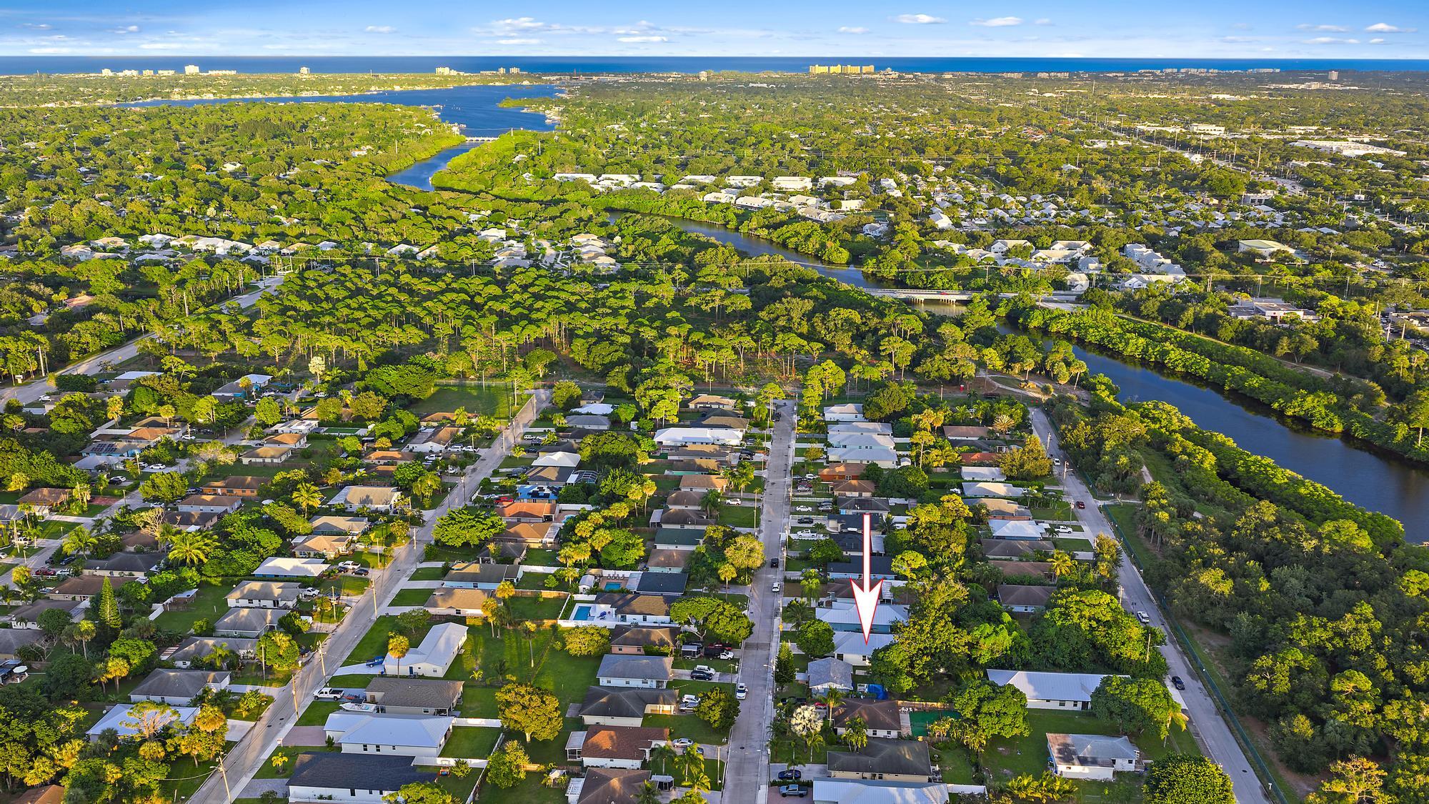 6762 2nd Street Jupiter, FL 33458 - Photo 26 of 27 a view of city with an outdoor space