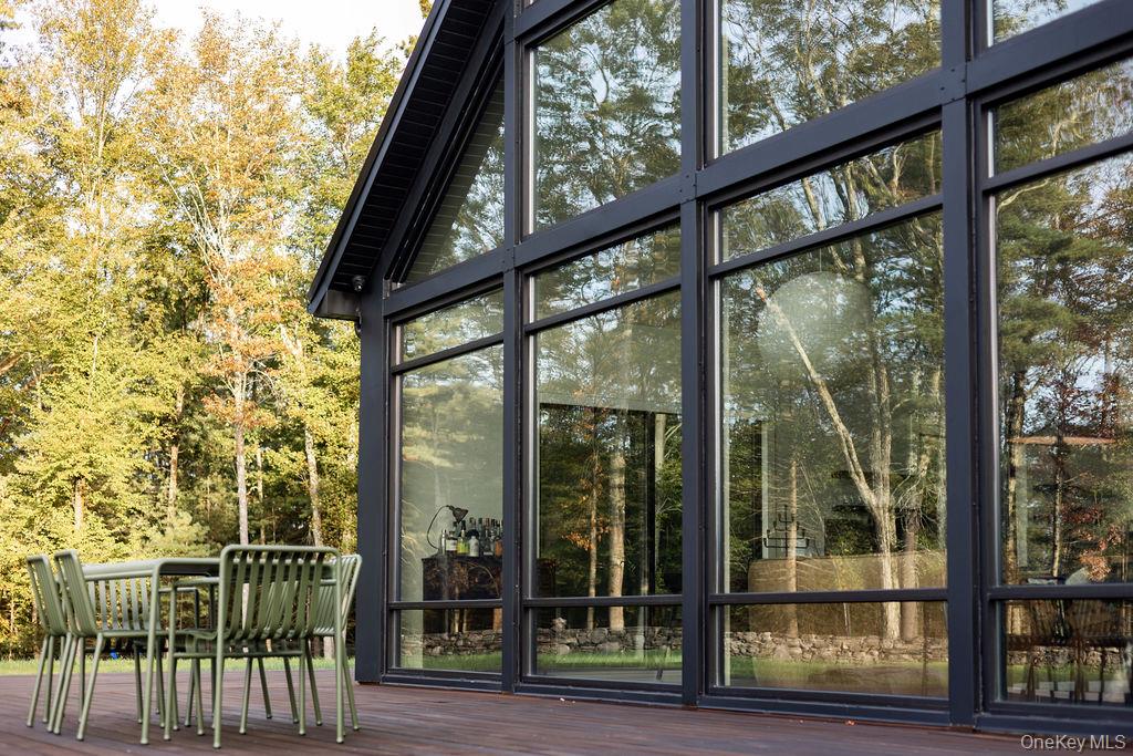 72 Van Tine Road Kerhonkson, NY 12446 - Photo 35 of 39 a view of an chair and table in the balcony