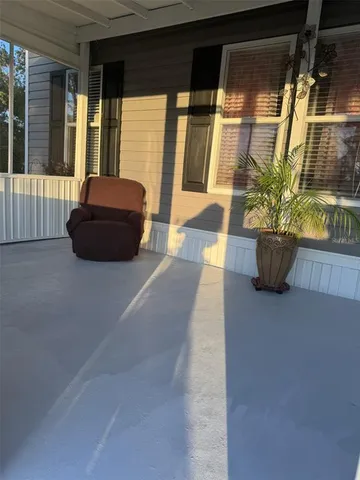 a view of outdoor space with porch
