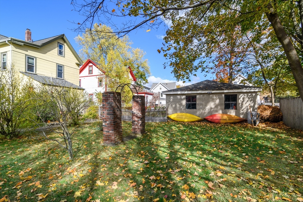 16 Alexander Street Framingham, MA 01702 - Photo 34 of 35 a front view of a house with garden