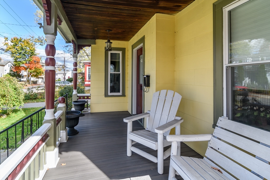 16 Alexander Street Framingham, MA 01702 - Photo 4 of 35 a view of two chairs in the balcony