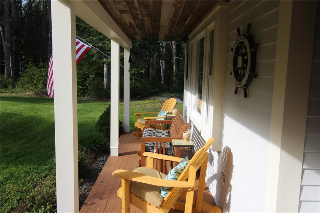 162 Atlantic Quarry Road Spruce Head, ME 04859 - Photo 15 of 33 Sweet porch on front of house