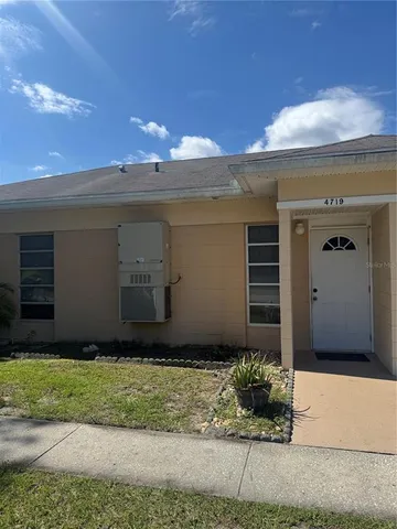 a front view of house