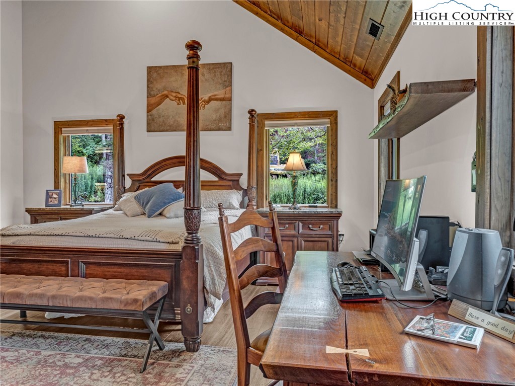 196 Cloud Spring Drive Sugar Mountain, NC 28604 - Photo 17 of 38 a view of a livingroom with furniture and a window