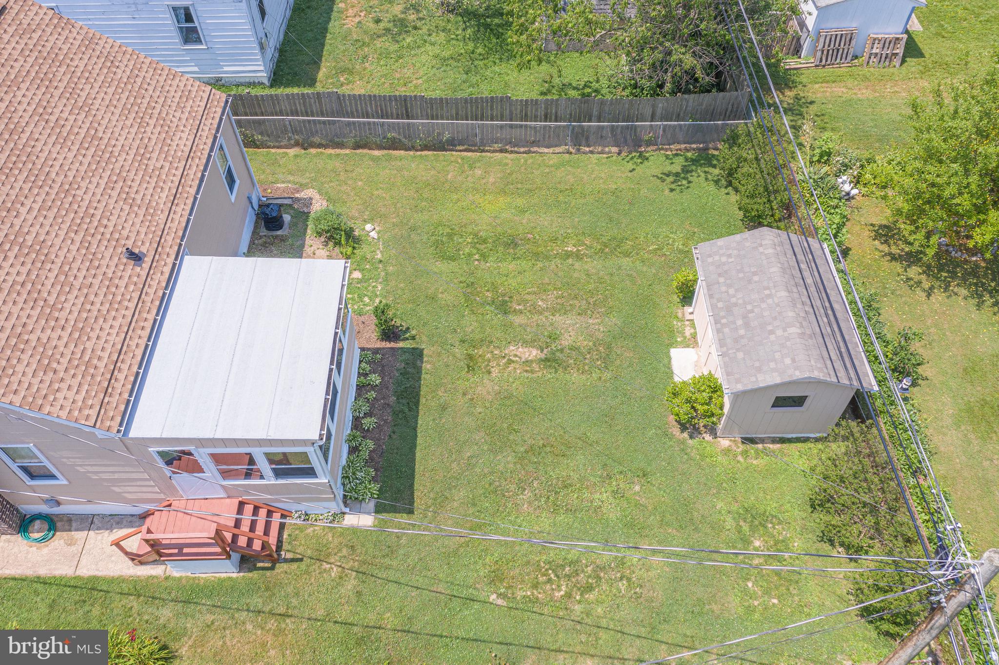 317 Olga Road Wilmington, DE 19805 - Photo 31 of 34 Aerial view of backyard