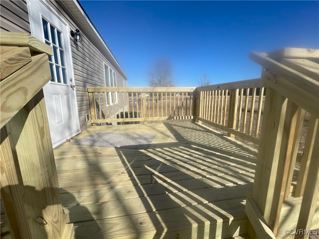 26286 Peters Bridge Road Courtland, VA 23837 - Photo 13 of 32 View of wooden terrace