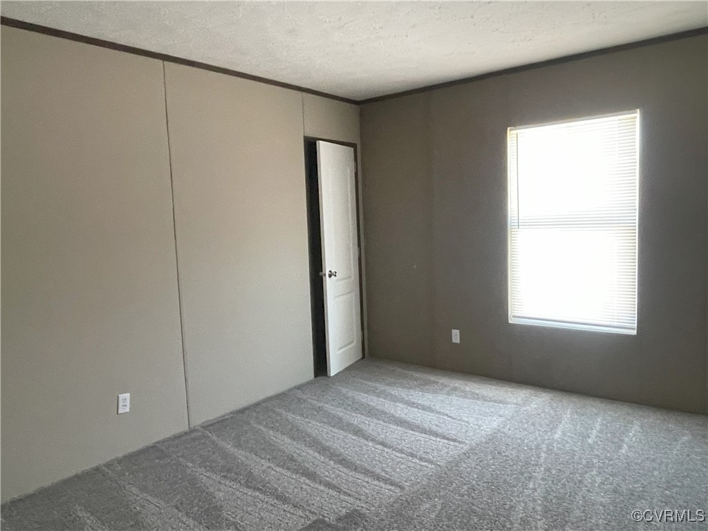 26286 Peters Bridge Road Courtland, VA 23837 - Photo 30 of 32 Unfurnished bedroom with carpet flooring, a textur