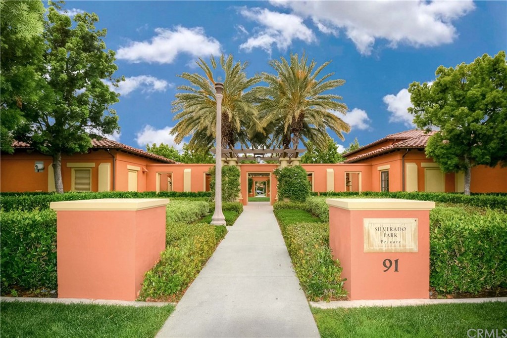 Located across from Silverado Park, swimming pool and tennis courts.