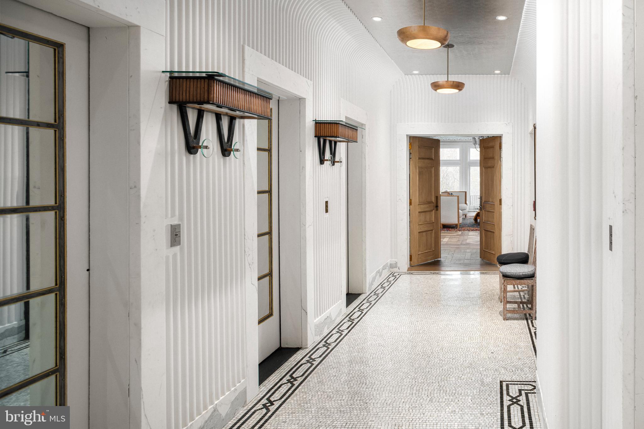 1830 Rittenhouse Square, Unit 3AB Philadelphia, PA 19103 - Photo 55 of 78 Restored Foyer between Unit A and B