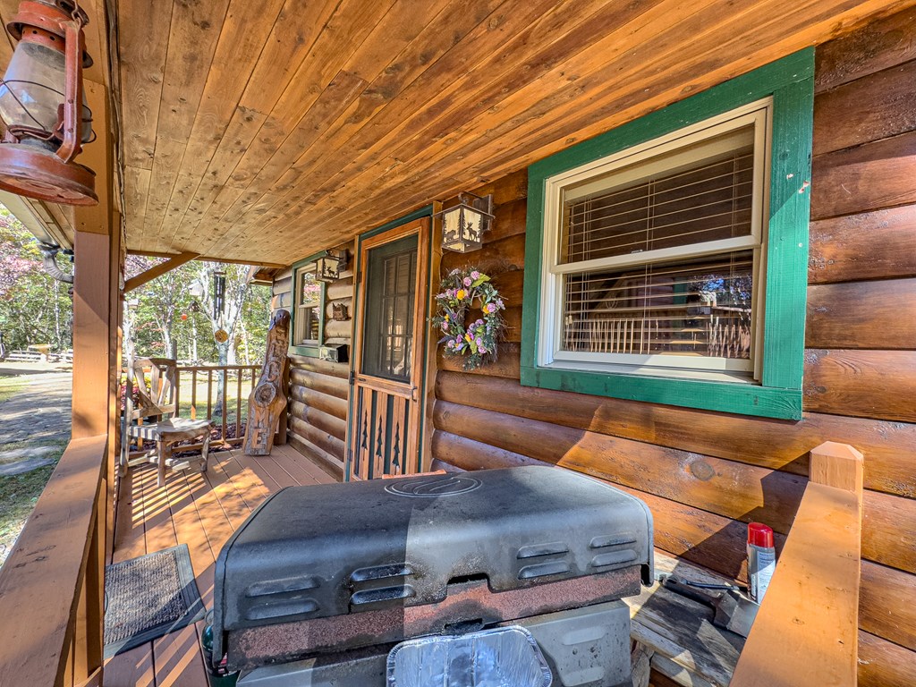 614 Rockridge Road Murphy, NC 28906 - Photo 12 of 43 a outdoor living space with patio furniture and garden view