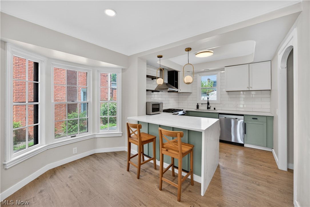 2561 Charney Road Cleveland, OH 44118 - Photo 15 of 47 The Kitchen from the informal dining area with bay window