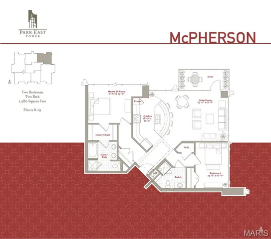 $3,800 | 4909 Laclede Avenue, Unit 804, St. Louis, MO 63108